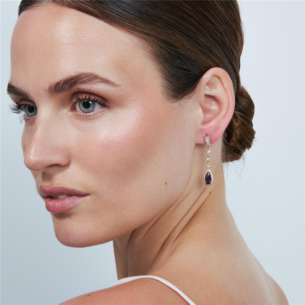 Pendientes Orzus acabado oro rosa 18k - Orzus