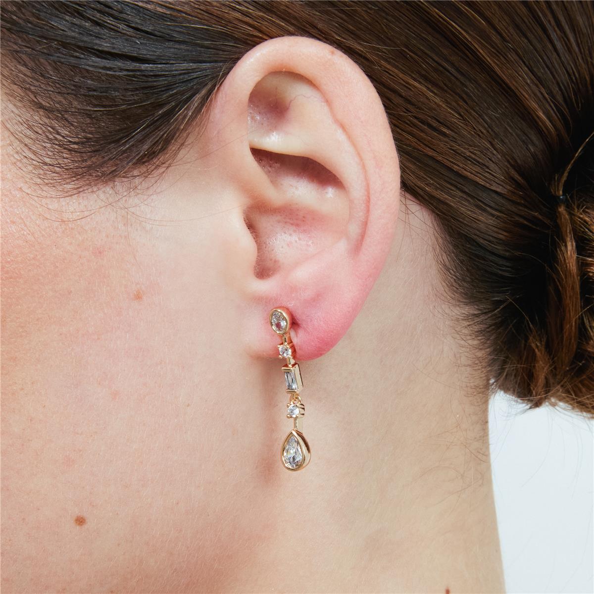 Boucles d'oreilles Mobor finition or rose 18k - Mobor