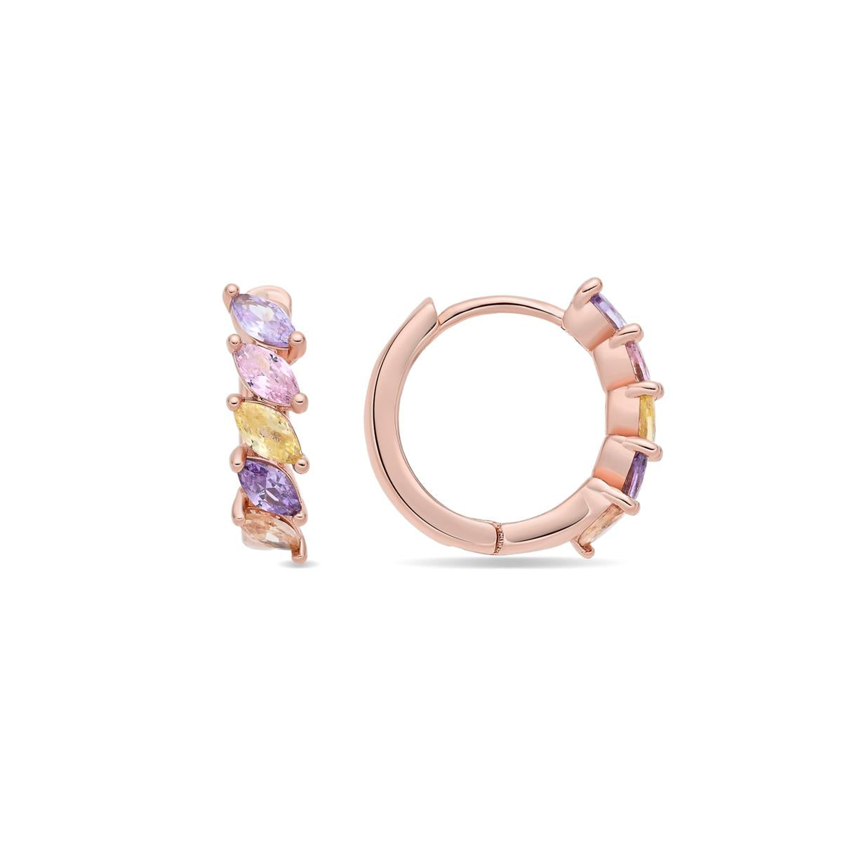Orecchini Widas finitura oro rosa 18k - Widas