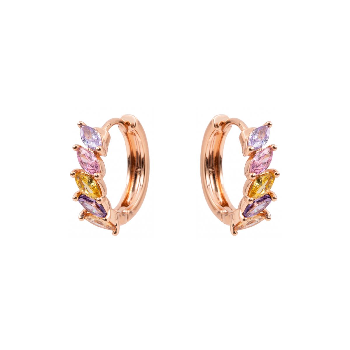 Orecchini Widas finitura oro rosa 18k - Widas