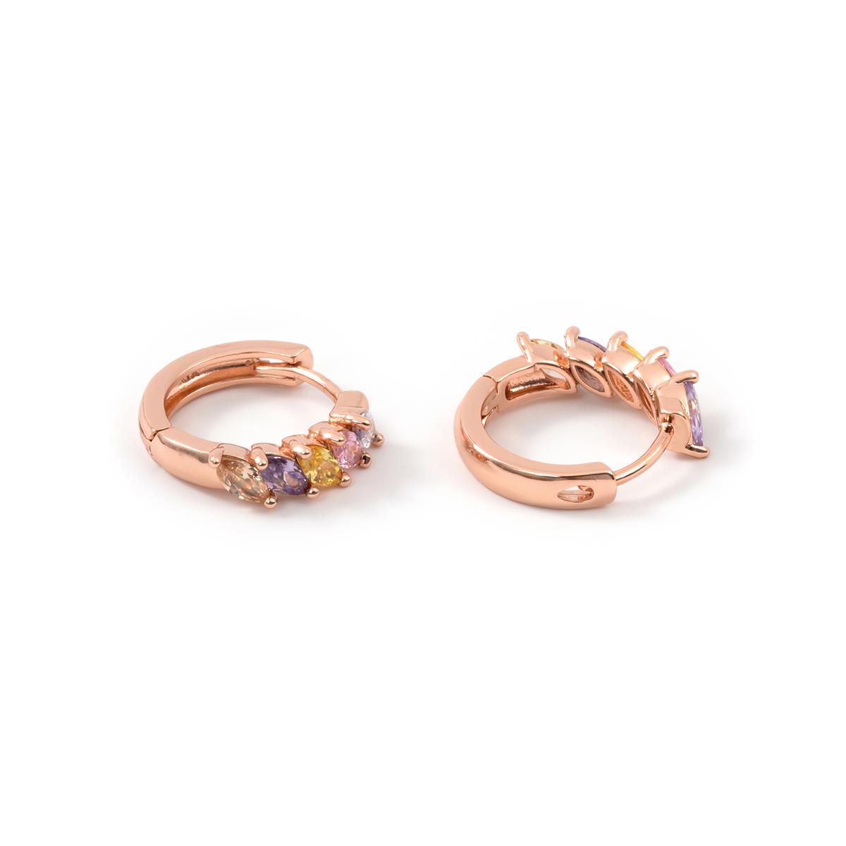 Orecchini Widas finitura oro rosa 18k - Widas