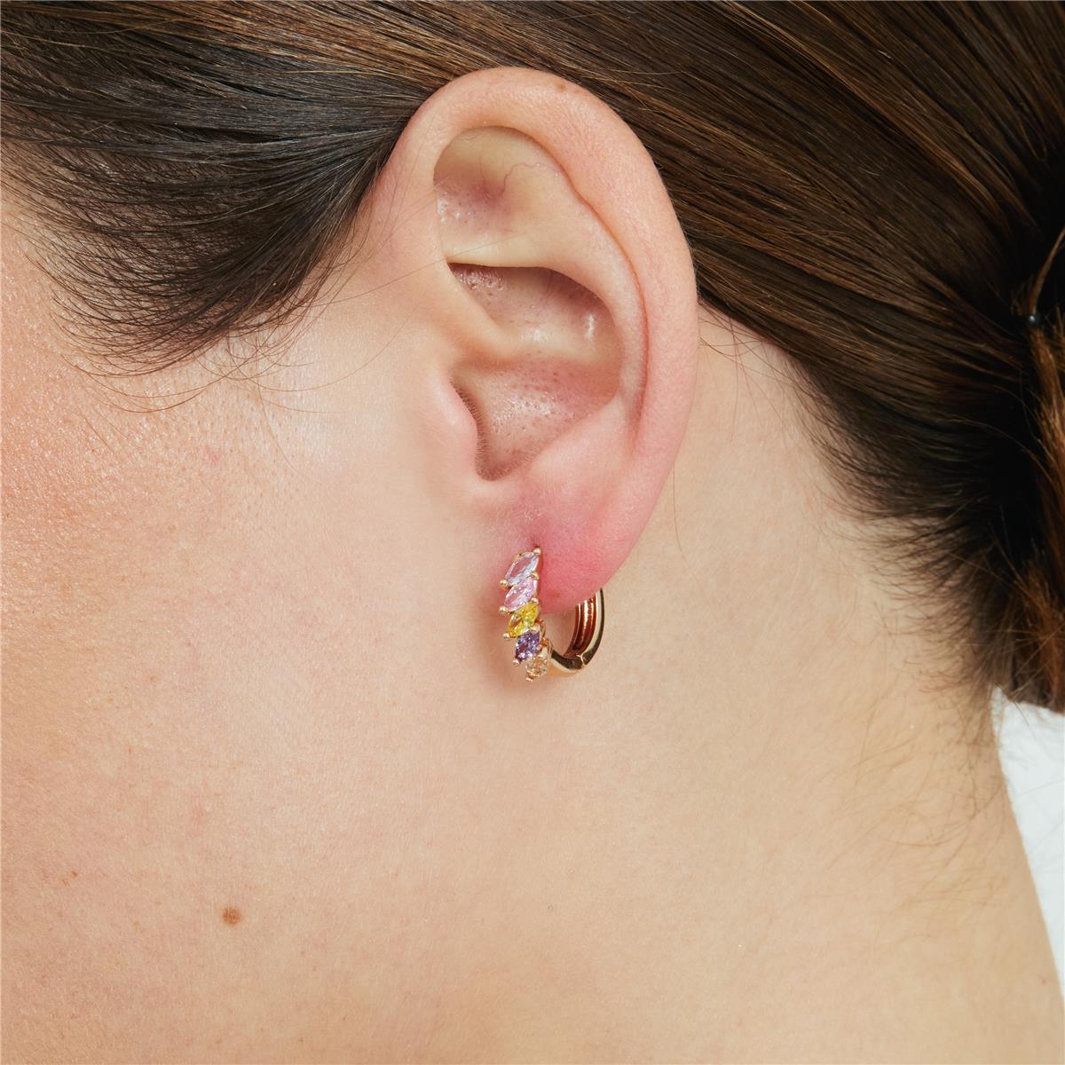 Orecchini Widas finitura oro rosa 18k - Widas