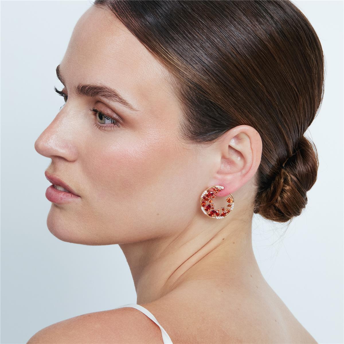 Sabach Ohrringe mit 18k Roségold-Finish - Sabach
