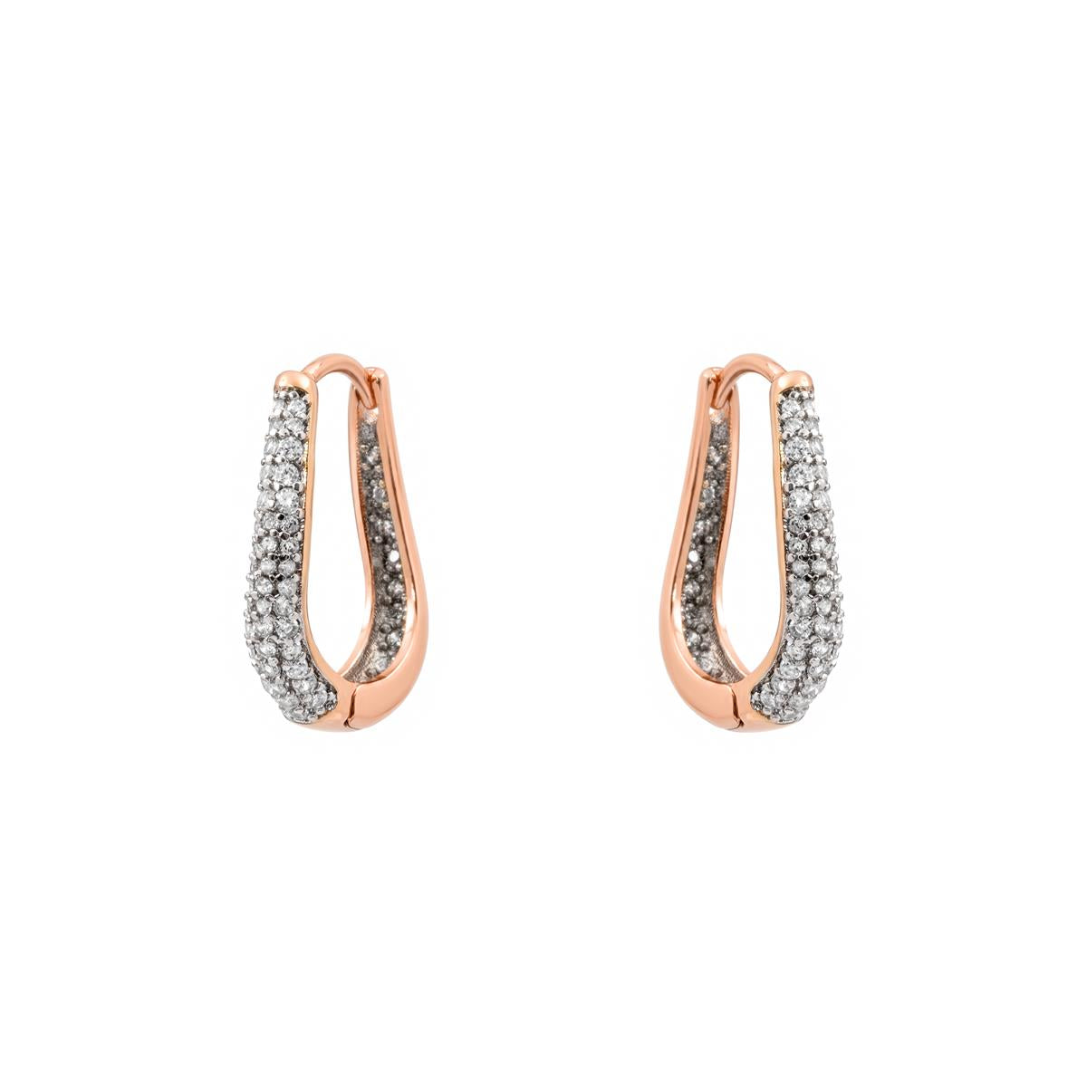 Orecchini Biygo con finitura in oro rosa 18k - Biygo