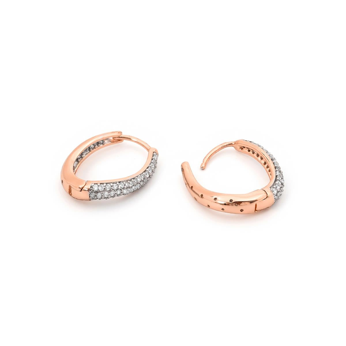 Orecchini Biygo con finitura in oro rosa 18k - Biygo