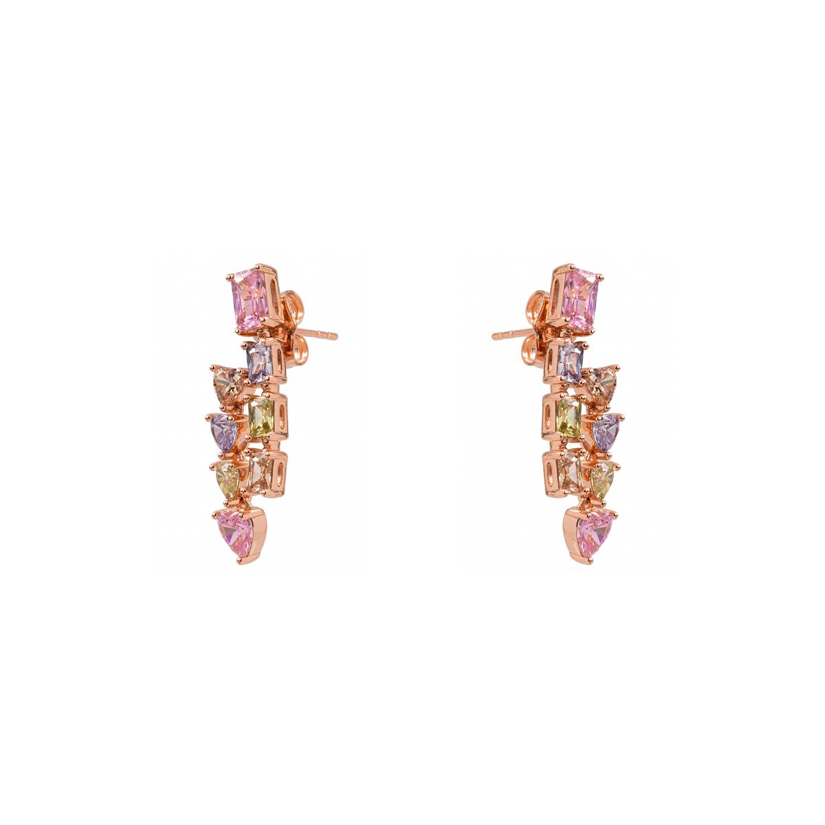 Orecchini Vehou finitura oro rosa 18k - Vehou