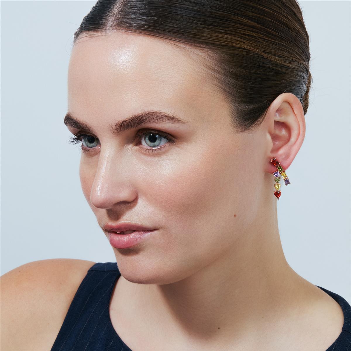 Pendientes Vehou mit 18k Roségold-Finish - Vehou