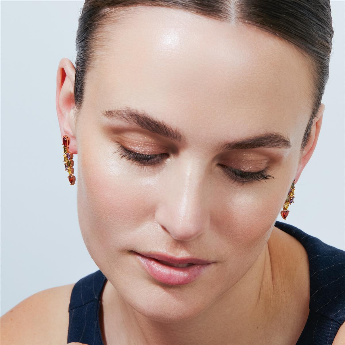 Pendientes Vehou mit 18k Roségold-Finish - Vehou