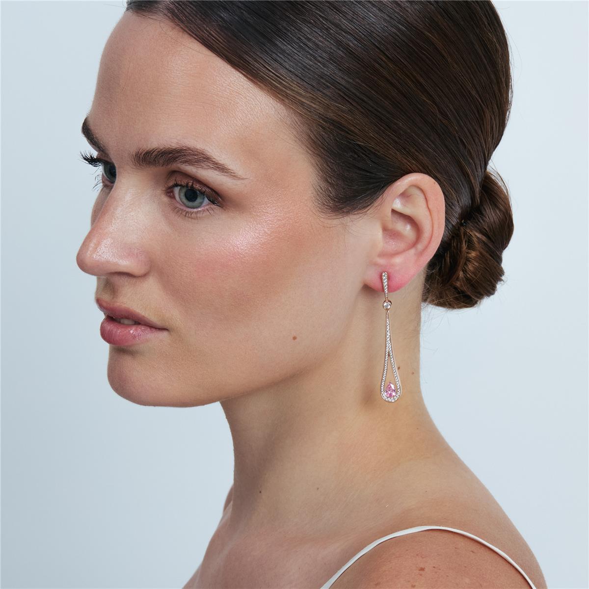 Orecchini Mamir finitura oro rosa 18k - Mamir
