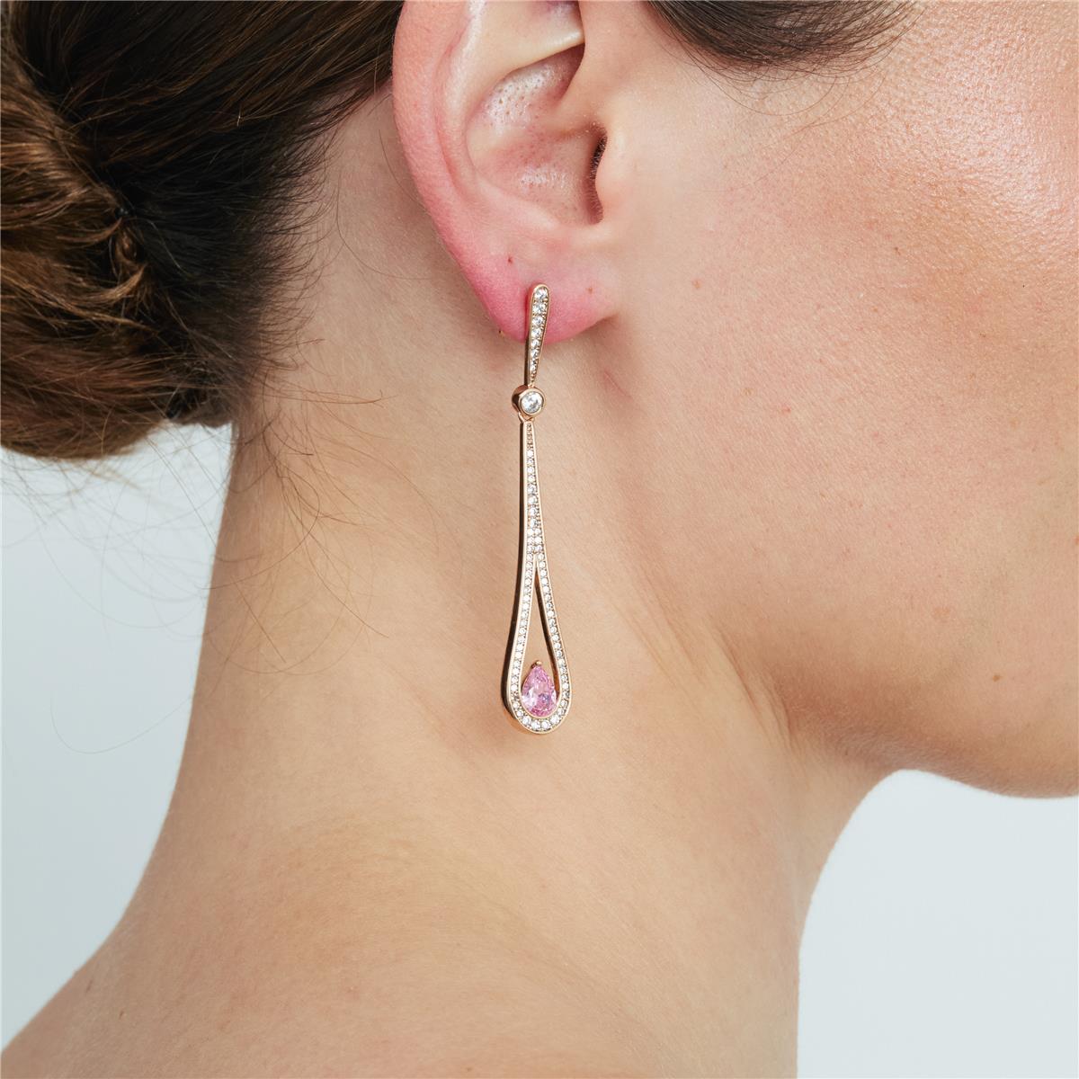 Orecchini Mamir finitura oro rosa 18k - Mamir
