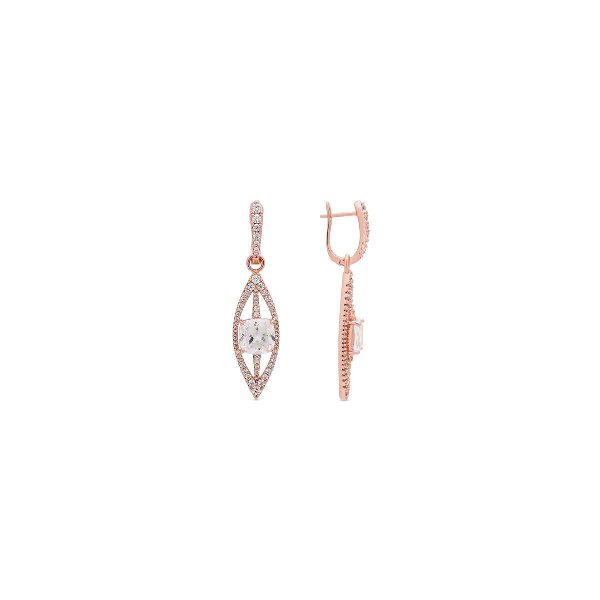 Ohrringe Ramsem mit 18k Roségold-Finish - Ramsem