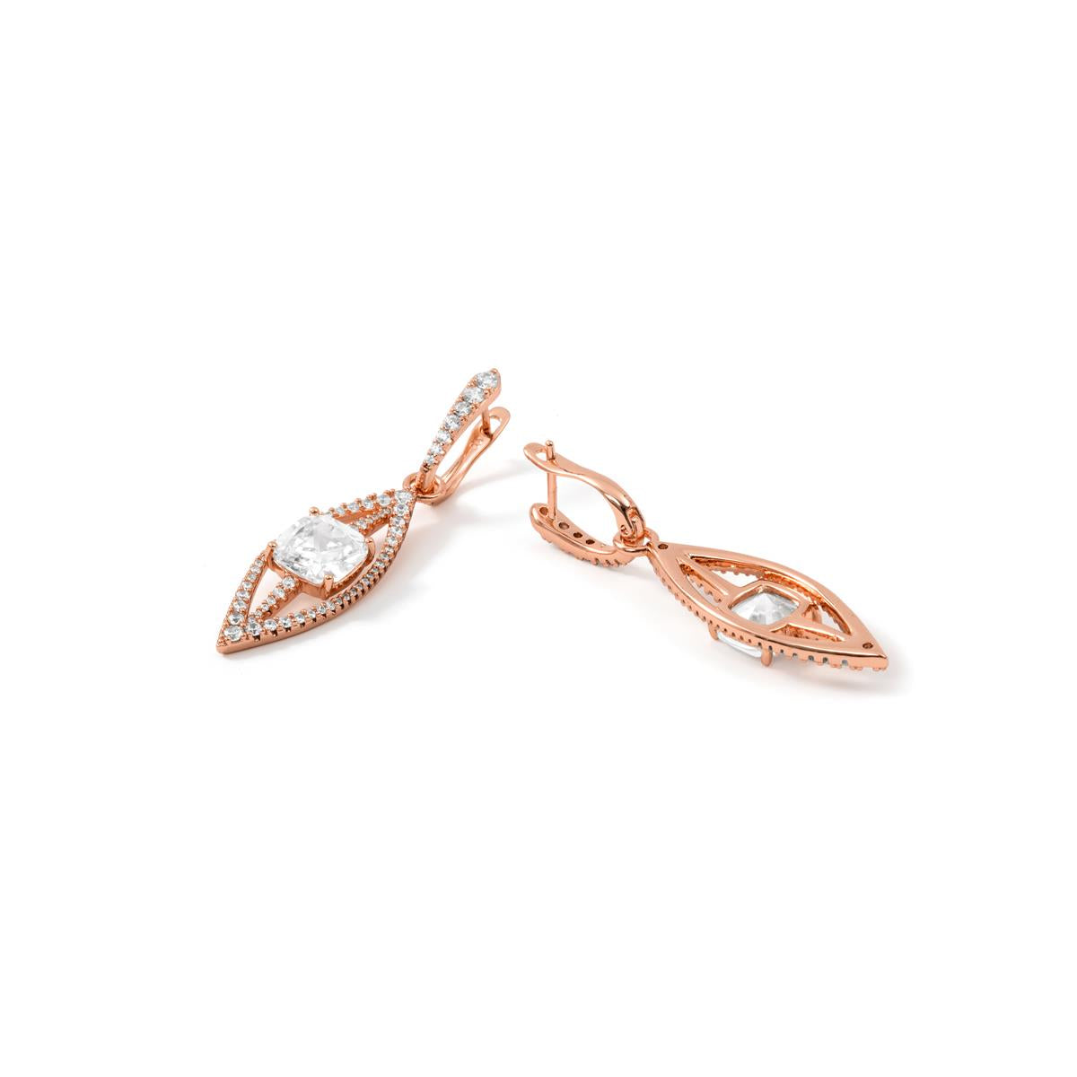 Ohrringe Ramsem mit 18k Roségold-Finish - Ramsem