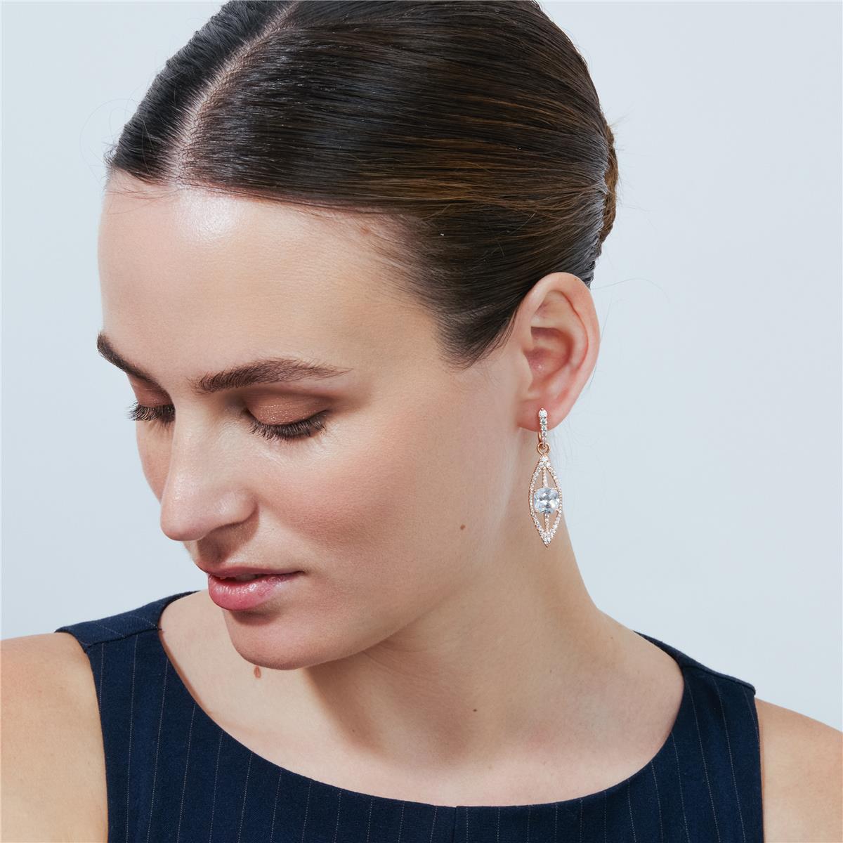 Ohrringe Ramsem mit 18k Roségold-Finish - Ramsem