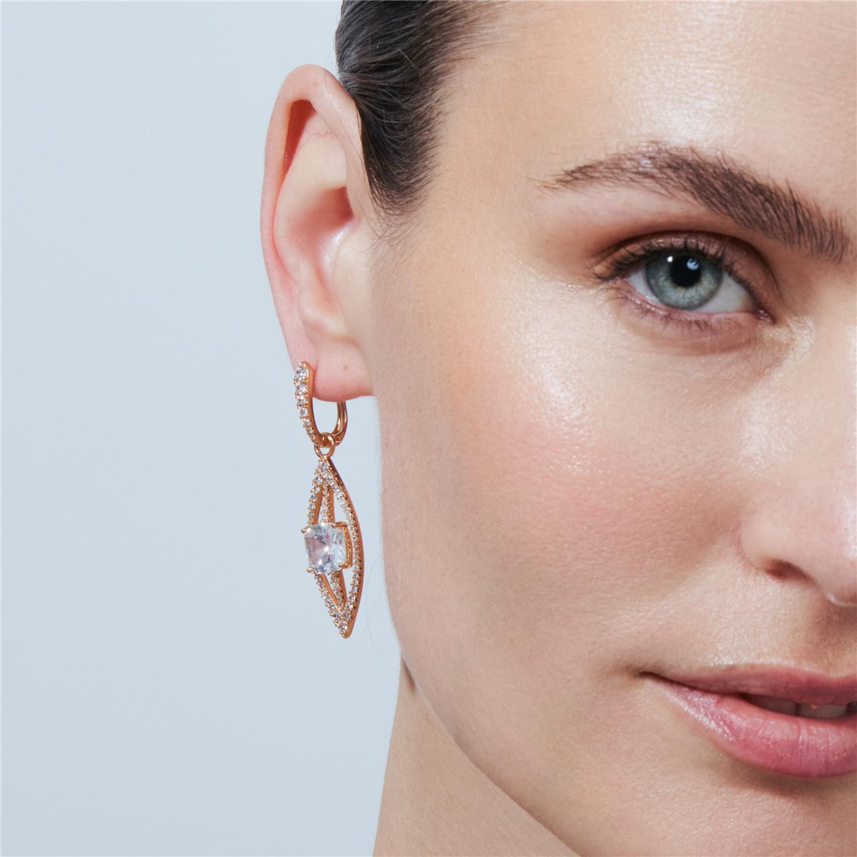 Ohrringe Ramsem mit 18k Roségold-Finish - Ramsem