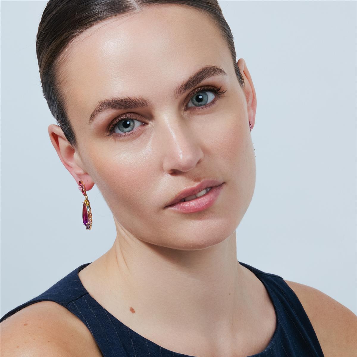 Pendientes Anthe acabado oro rosa 18k - Anthe