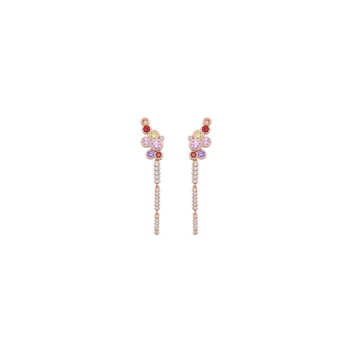 Pendientes Barpsa acabado oro rosa 18k - Barpsa