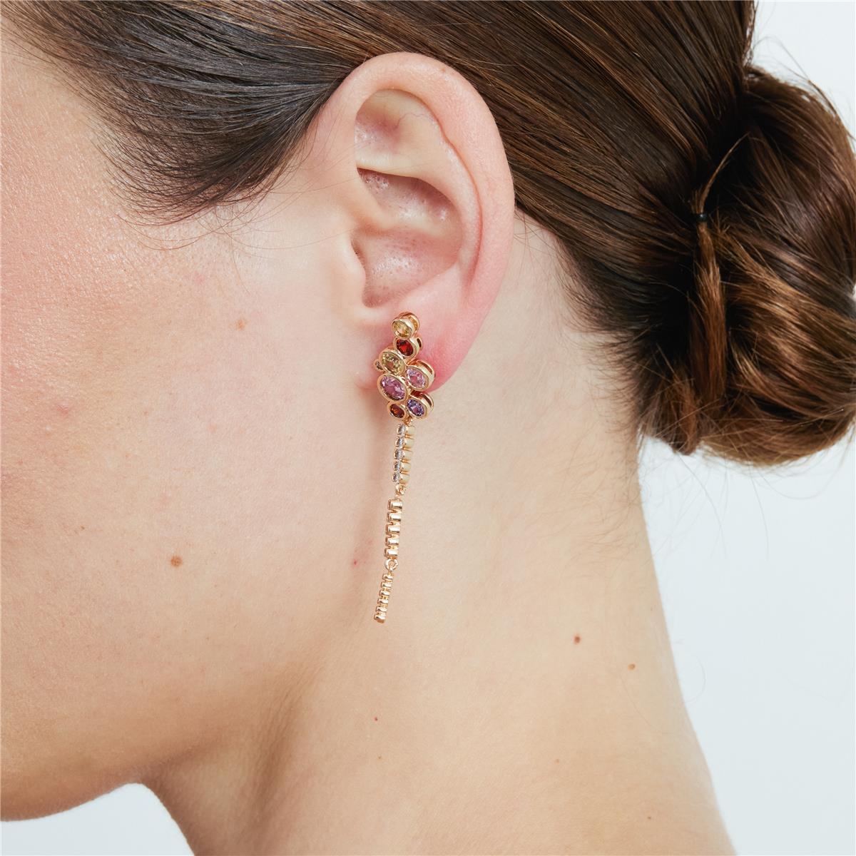 Pendientes Barpsa acabado oro rosa 18k - Barpsa