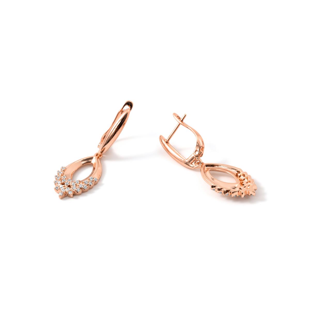 Pendientes Liwen acabado oro rosa 18k - Liwen