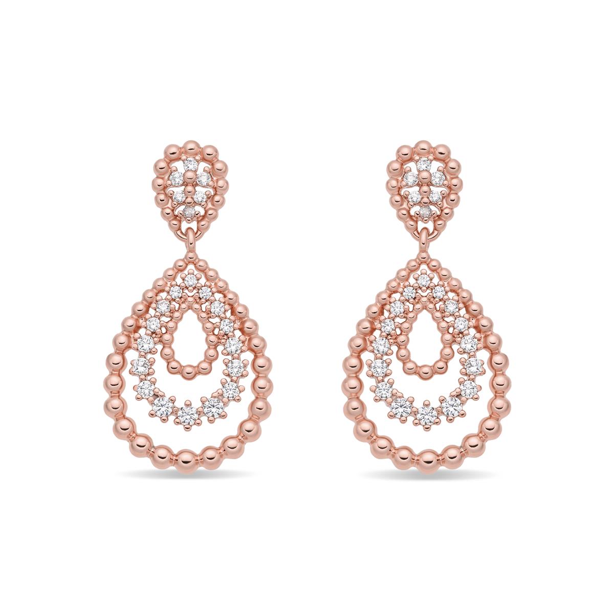Orecchini Daxli finitura oro rosa 18k - Daxli