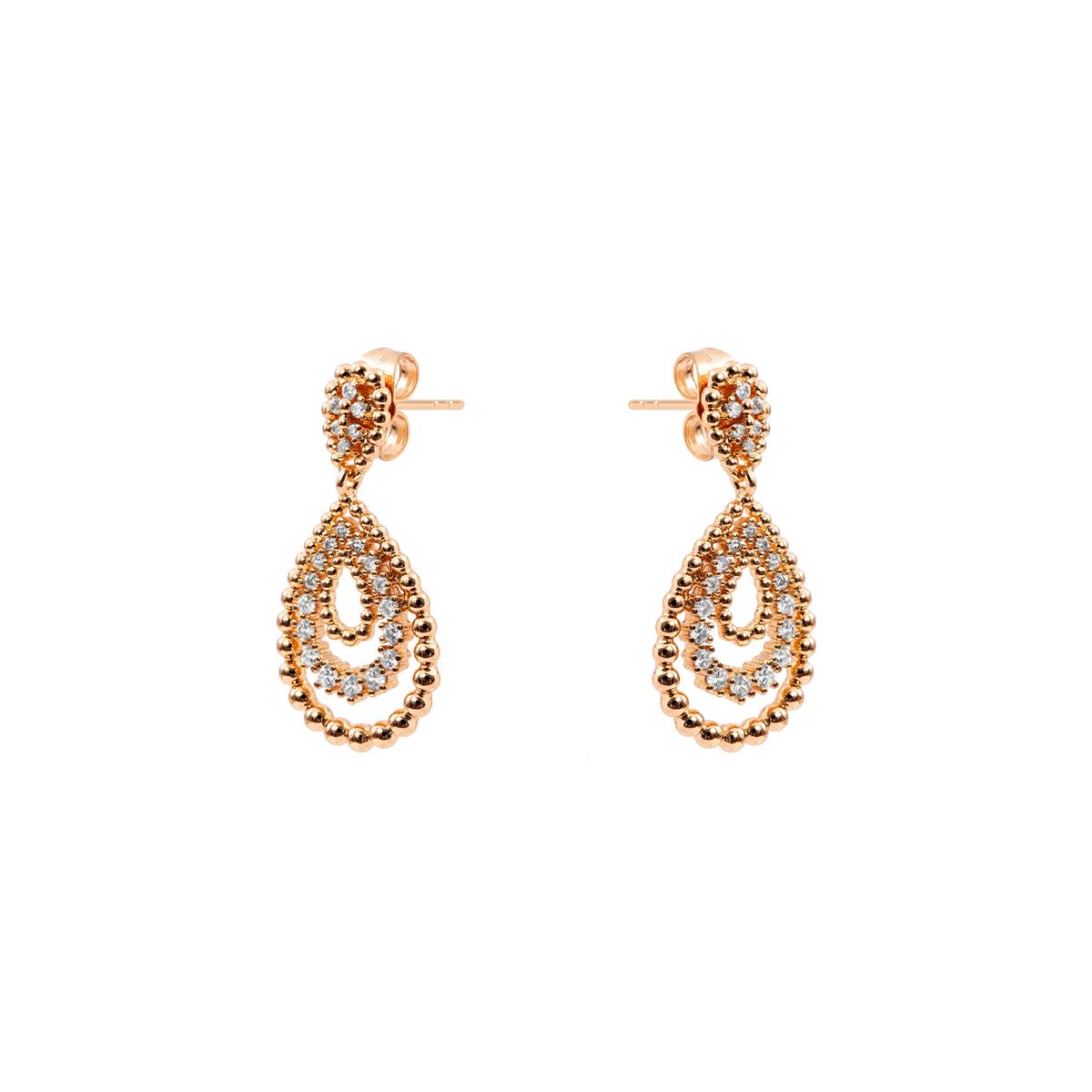 Orecchini Daxli finitura oro rosa 18k - Daxli