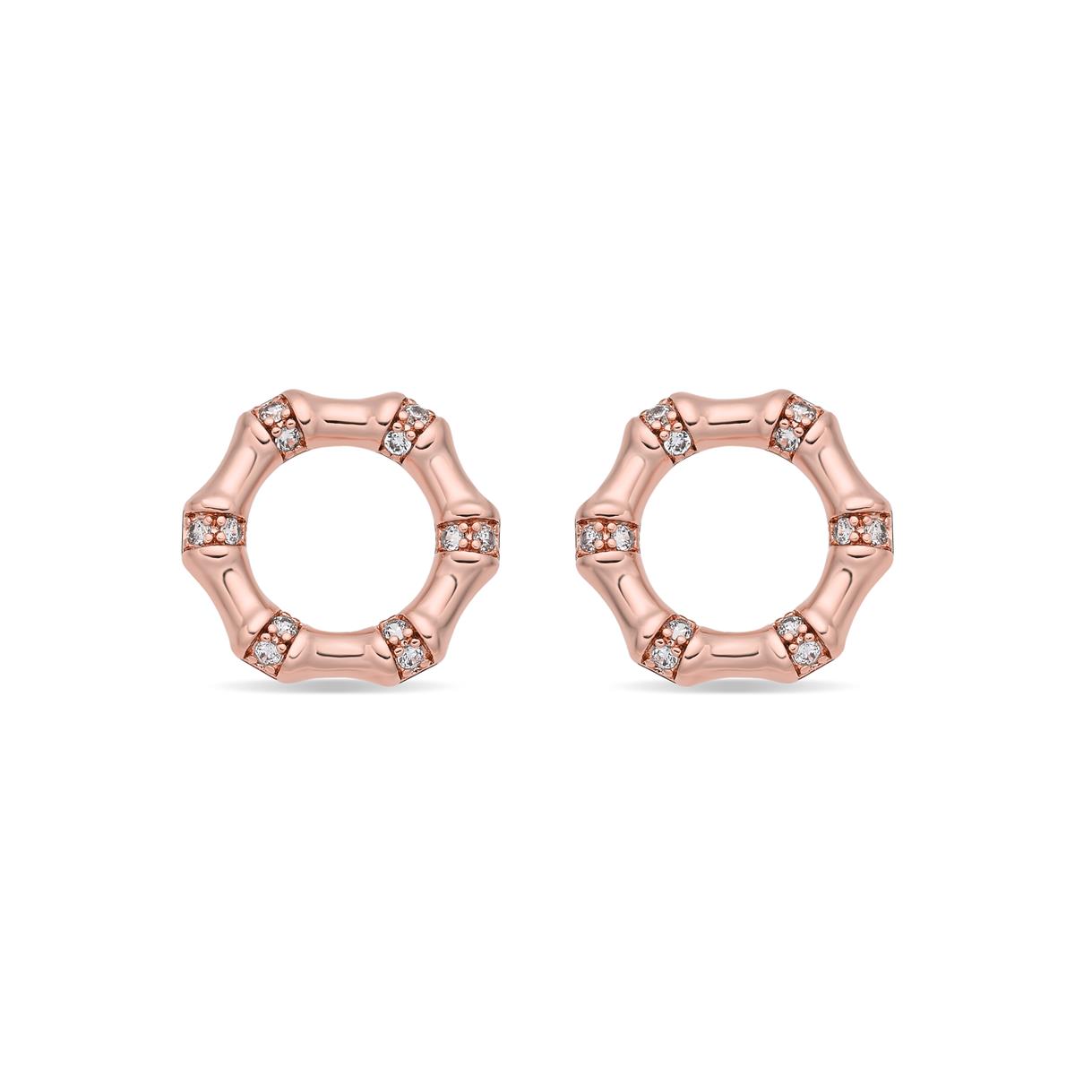 Pendientes Haut acabado oro rosa 18k - Haut