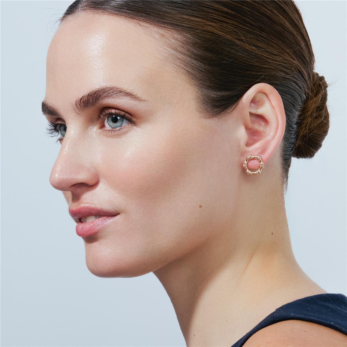 Pendientes Haut acabado oro rosa 18k - Haut