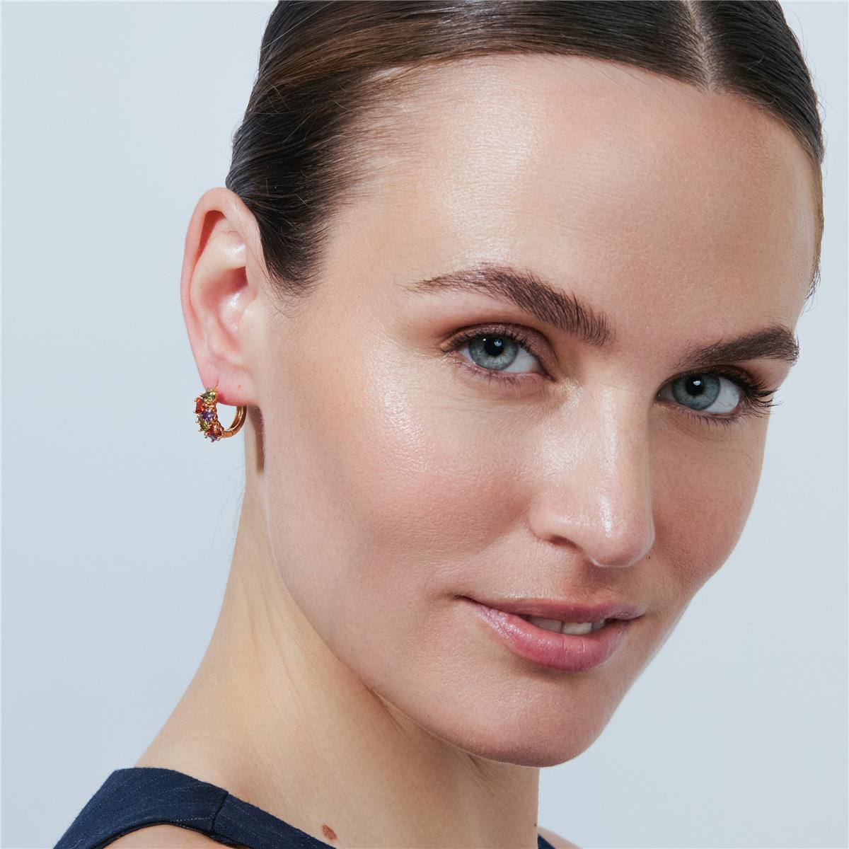 Pendientes Lide acabado oro rosa 18k - Lide