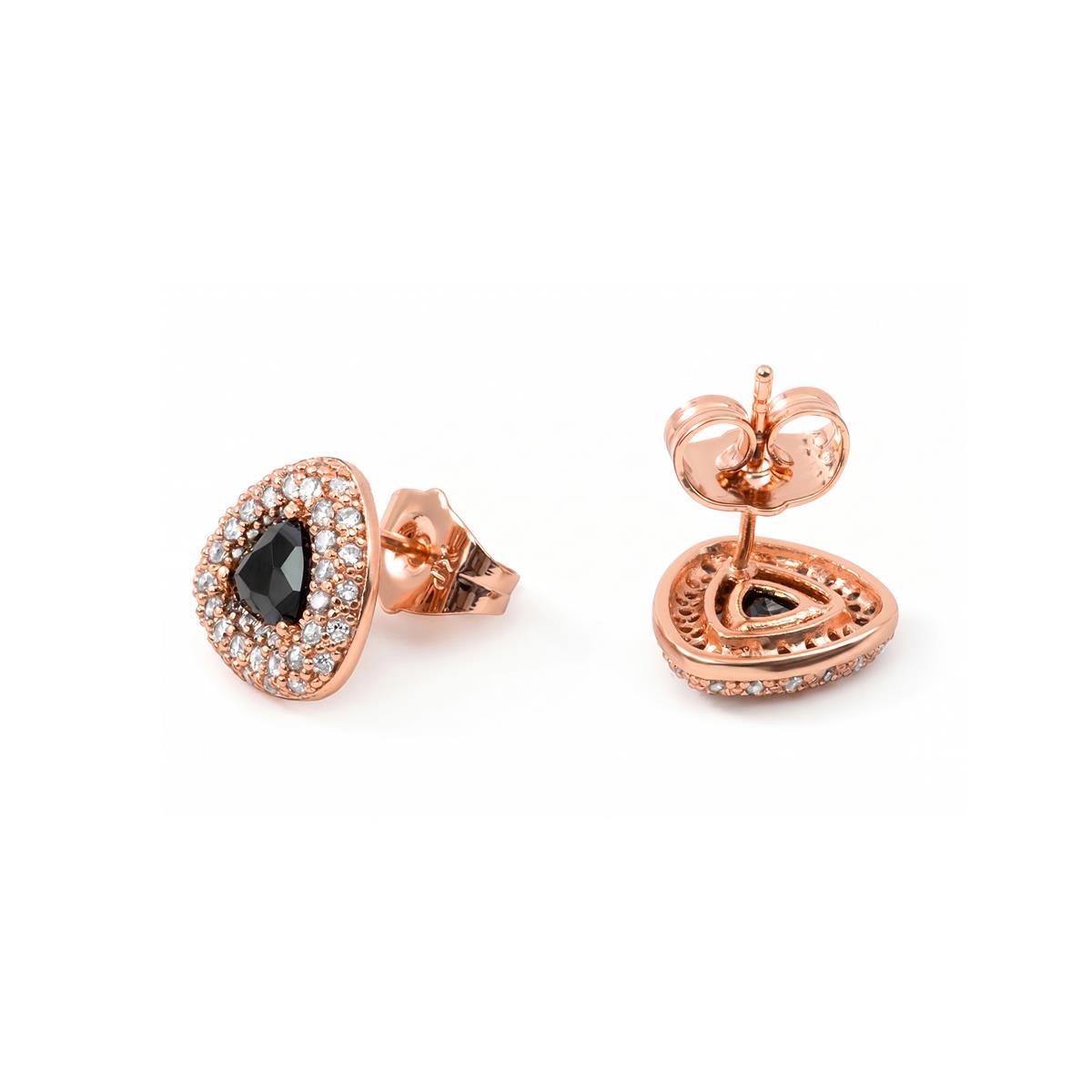 Boucles d'oreilles Gnaugo finition or rose 18k - Gnaugo