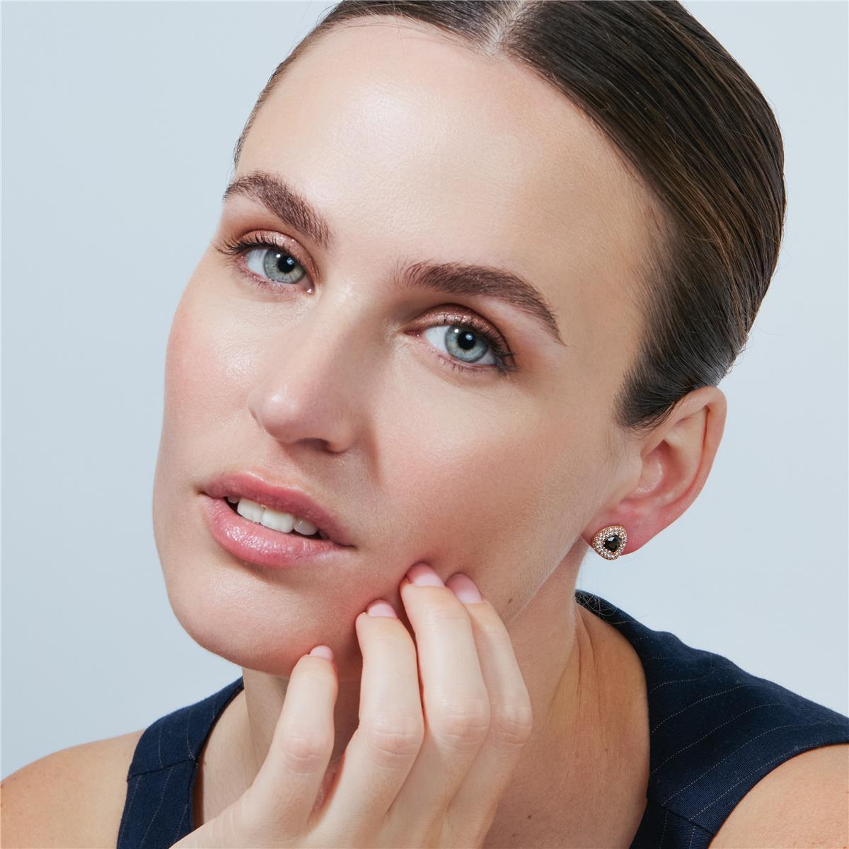 Boucles d'oreilles Gnaugo finition or rose 18k - Gnaugo