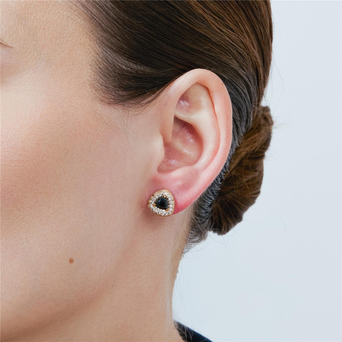 Boucles d'oreilles Gnaugo finition or rose 18k - Gnaugo