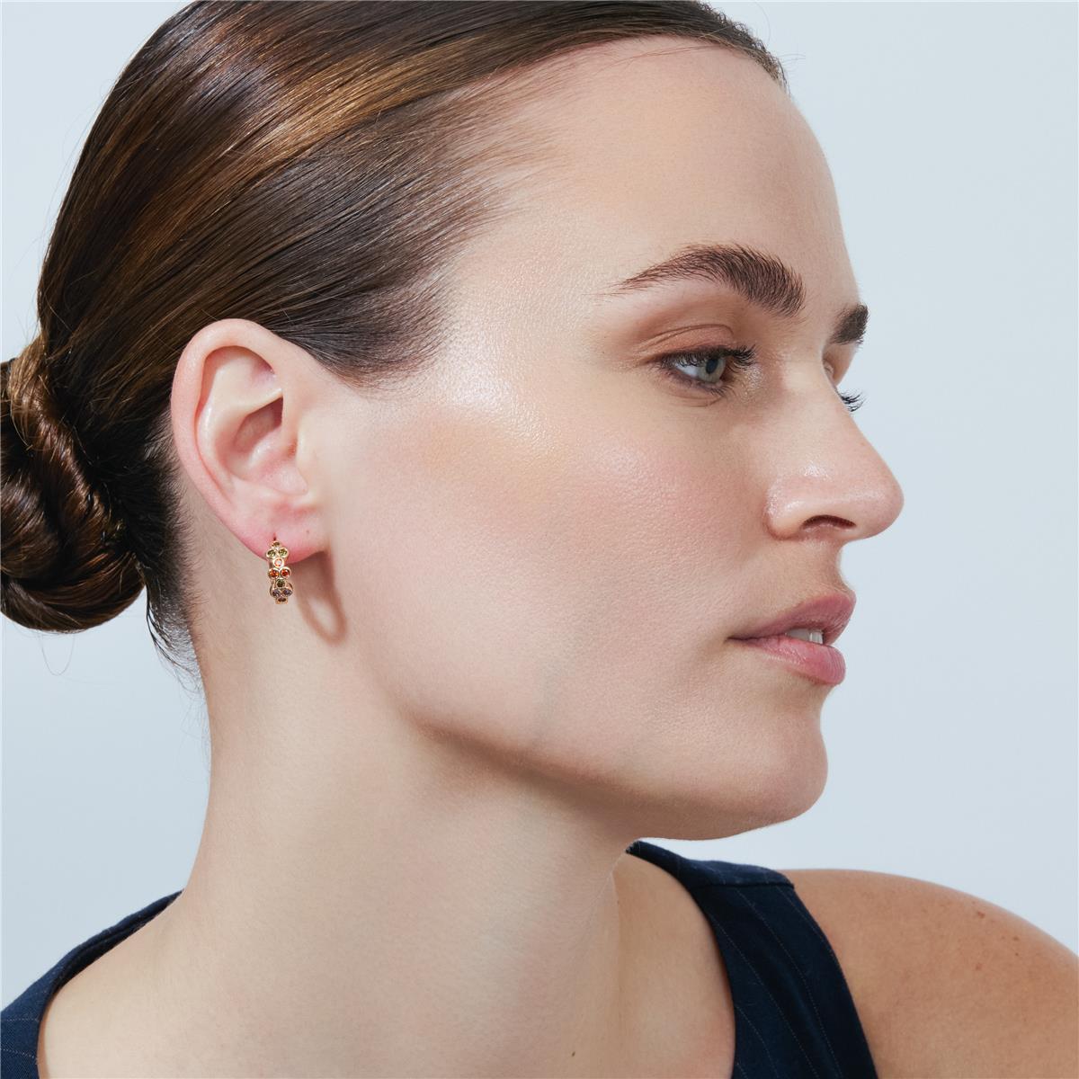 Pendientes Tinemid acabado oro rosa 18k - Tinemid