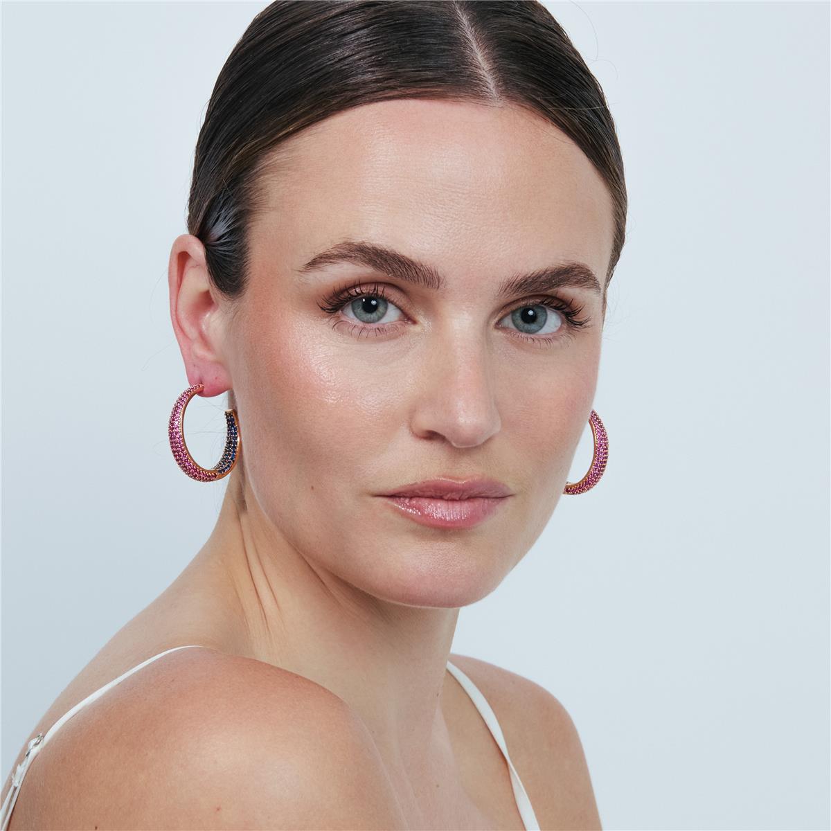 Pendientes Tliriel acabado oro rosa 18k - Tliriel