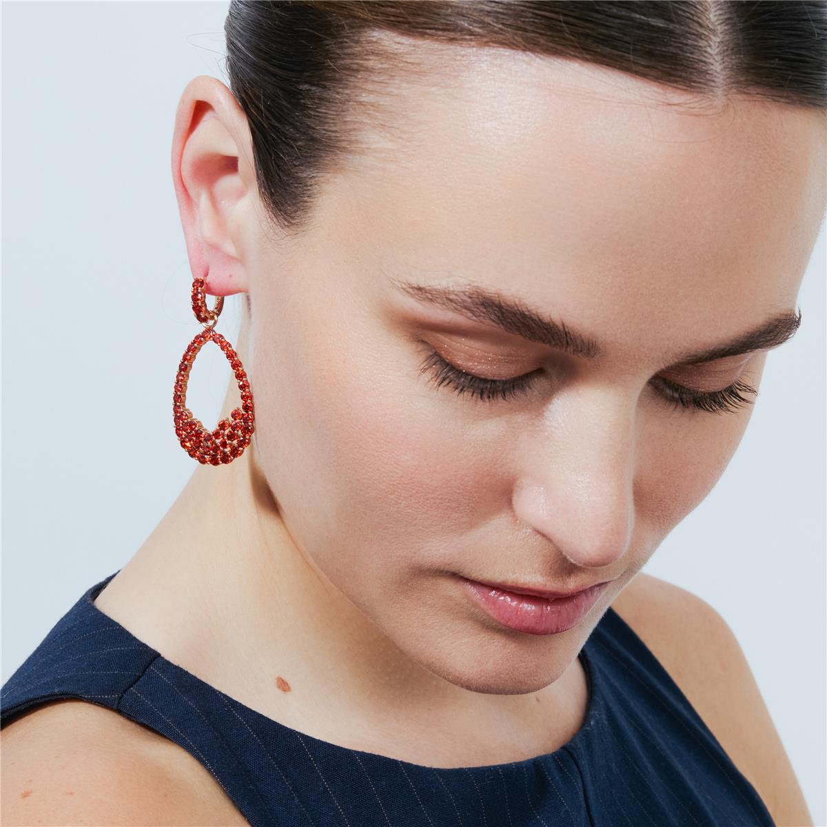 Pendientes Dimlac acabado oro rosa 18k - Dimlac