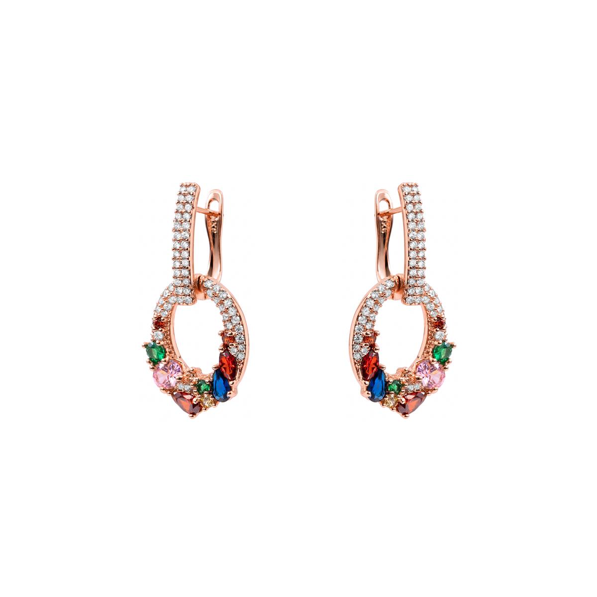 Ohrringe Thasha mit 18k Roségold-Finish - Thasha