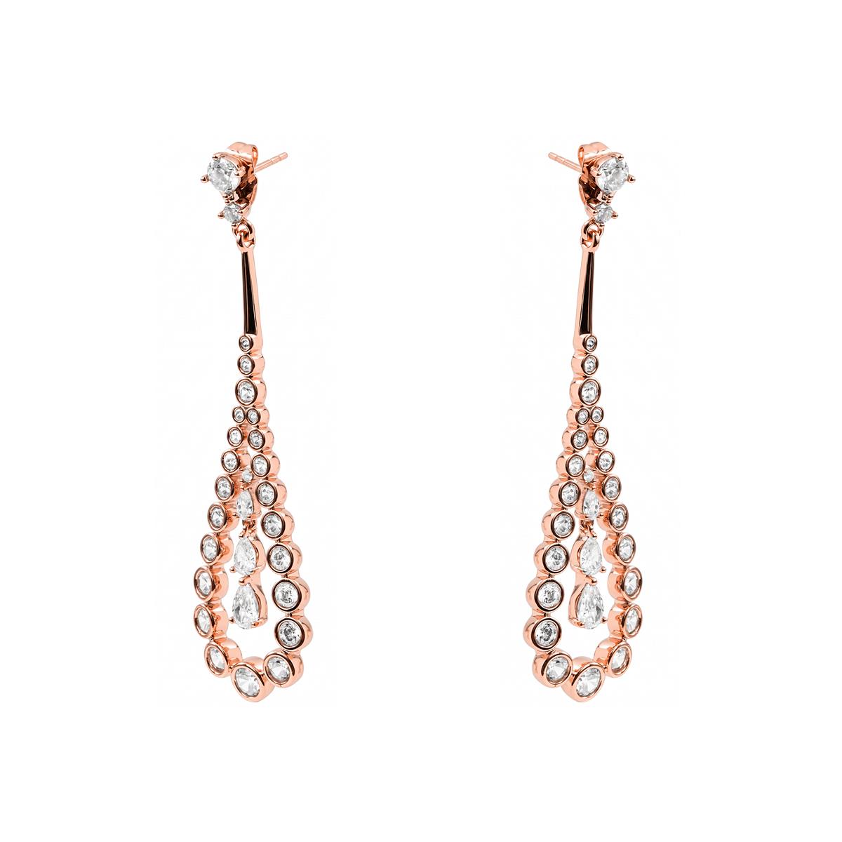 Pendientes Nyex acabado oro rosa 18k - Nyex