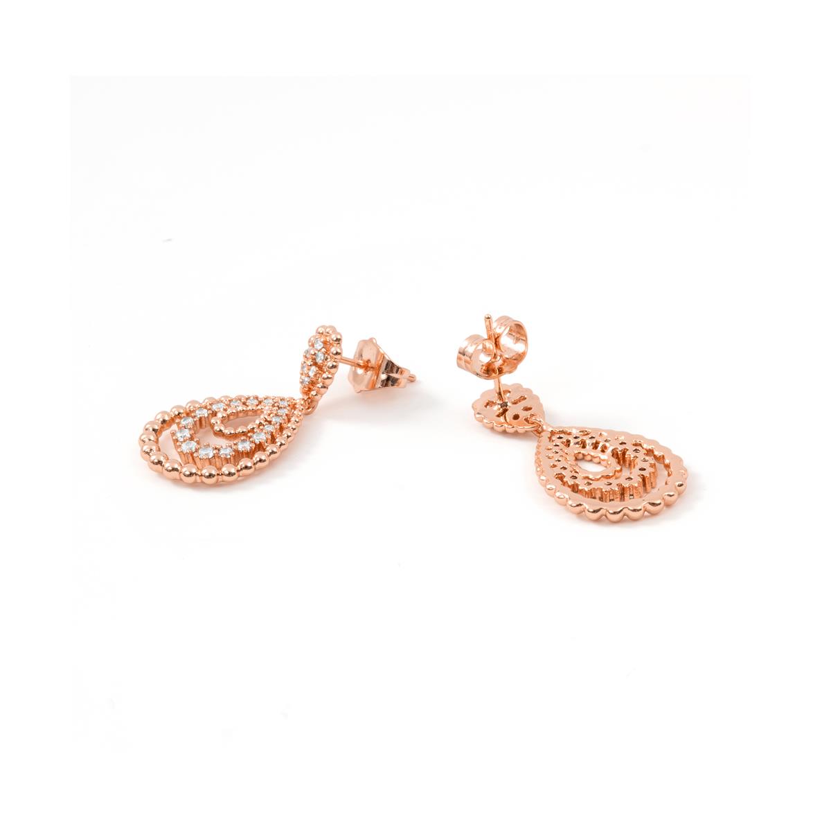 Orecchini Beelys con finitura in oro rosa 18k - Beelys