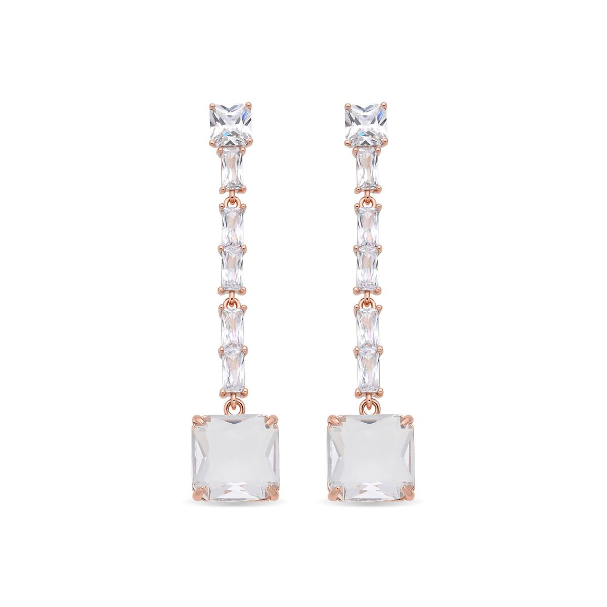 Ohrringe Sam mit 18k Roségold-Finish - Sam