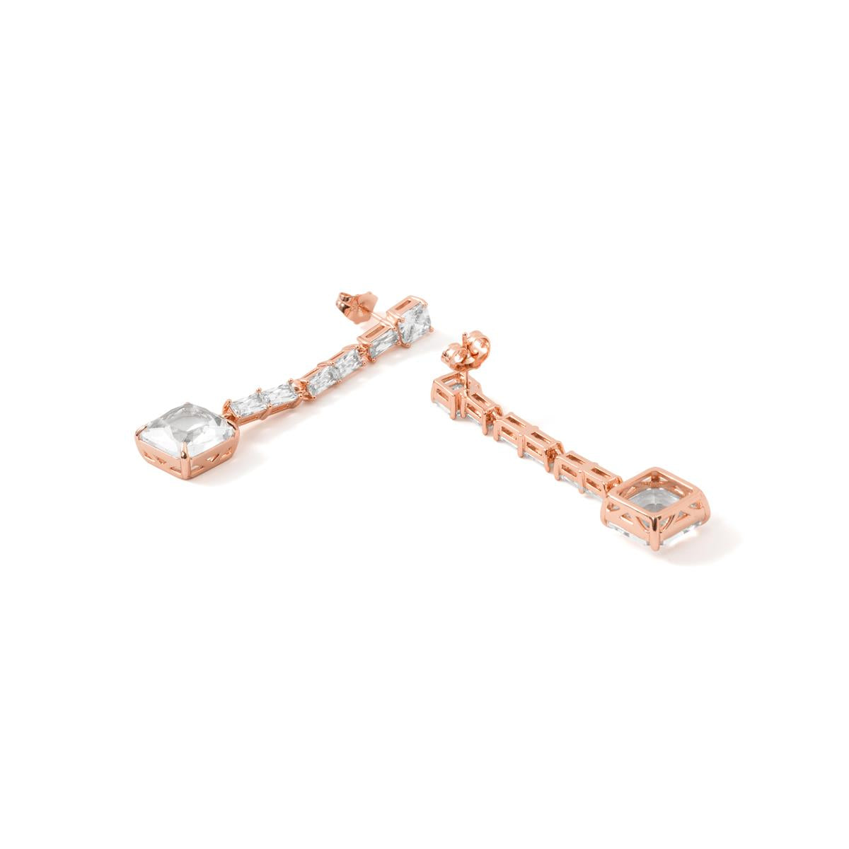 Ohrringe Sam mit 18k Roségold-Finish - Sam