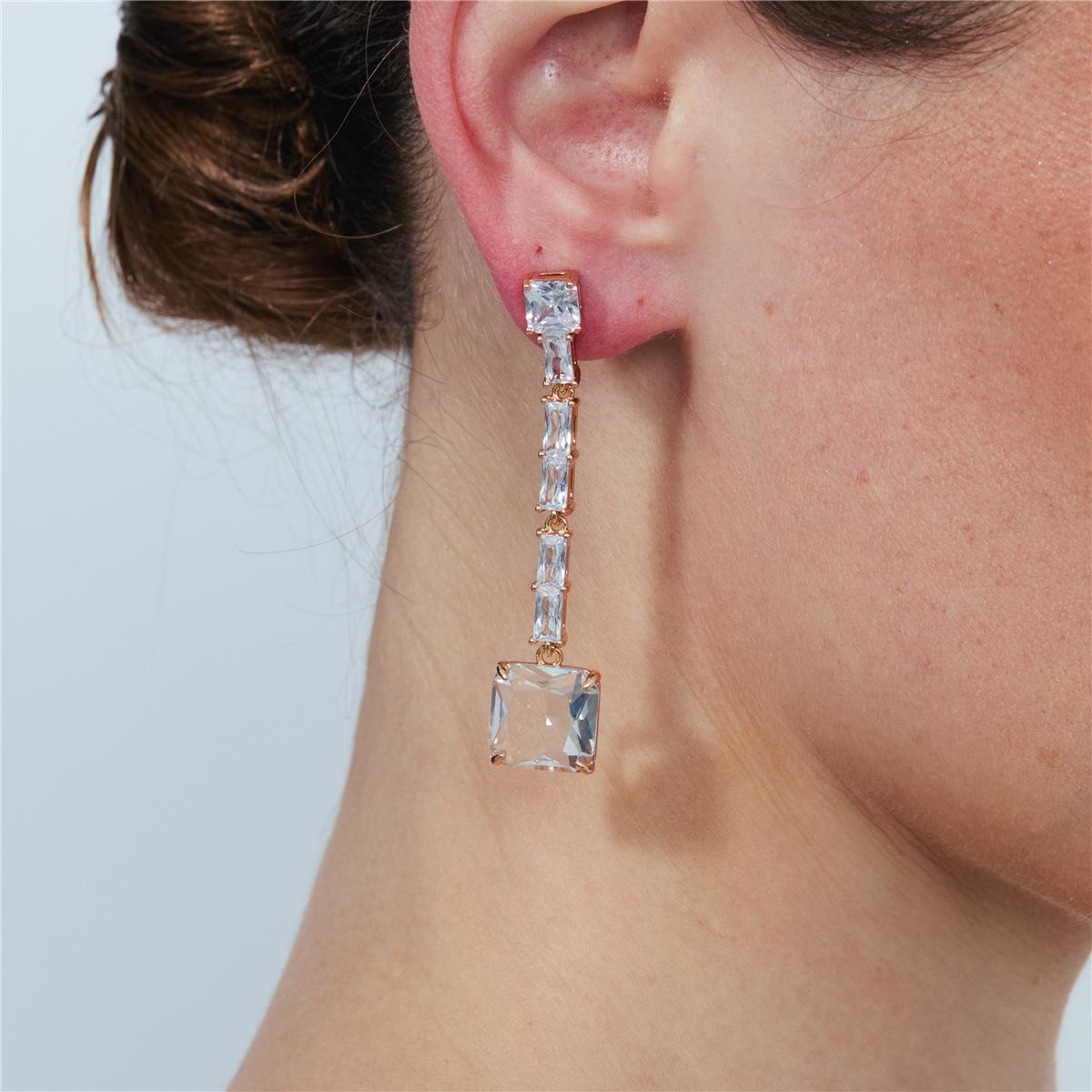 Ohrringe Sam mit 18k Roségold-Finish - Sam