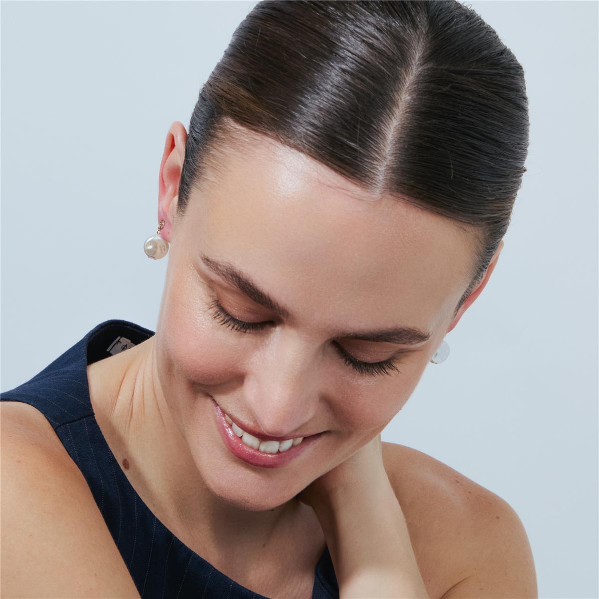 Pendientes Rajlas acabado oro rosa 18k - Rajlas