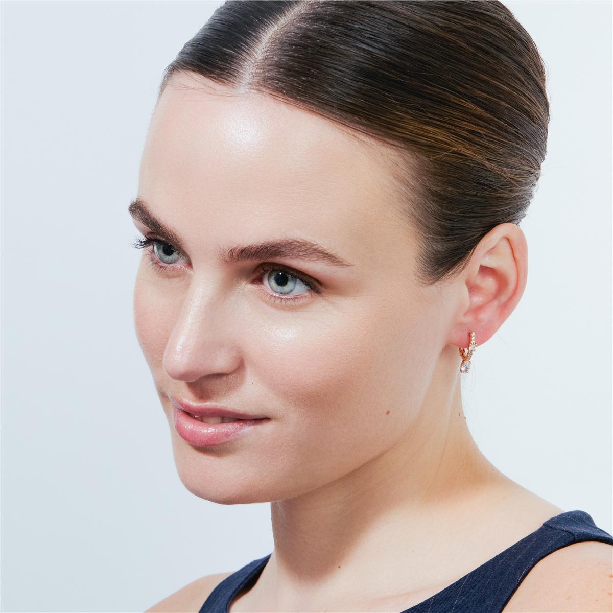 Pendientes Jiskirs acabado oro rosa 18k - Jiskirs
