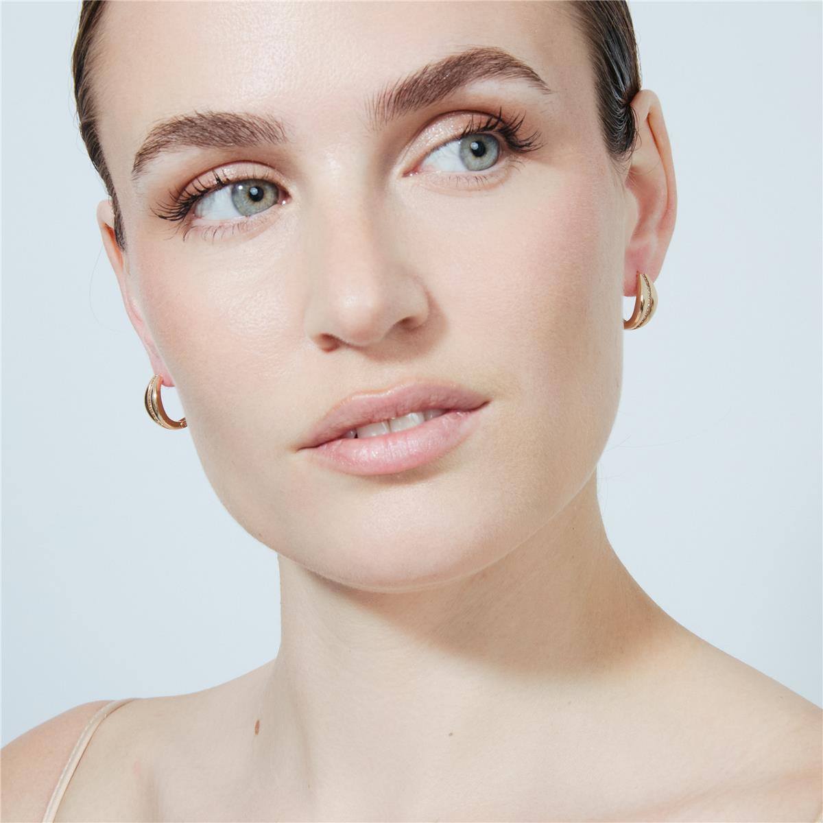 Pendientes Malorne acabado oro rosa 18k - Malorne