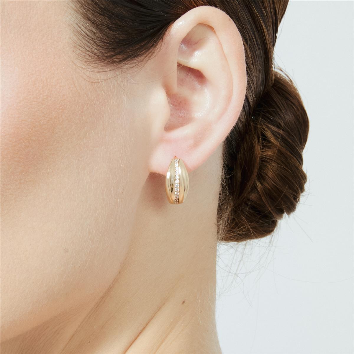 Pendientes Malorne acabado oro rosa 18k - Malorne