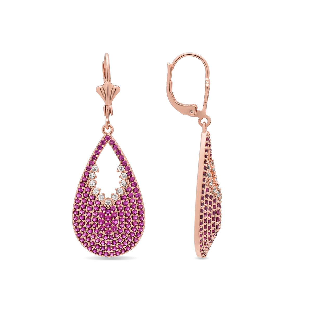 Pendientes Fenbach acabado oro rosa 18k - Fenbach