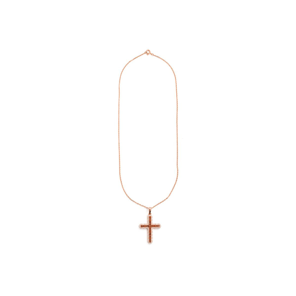 Halsband Emfir mit 18k Roségold-Finish - Emfir