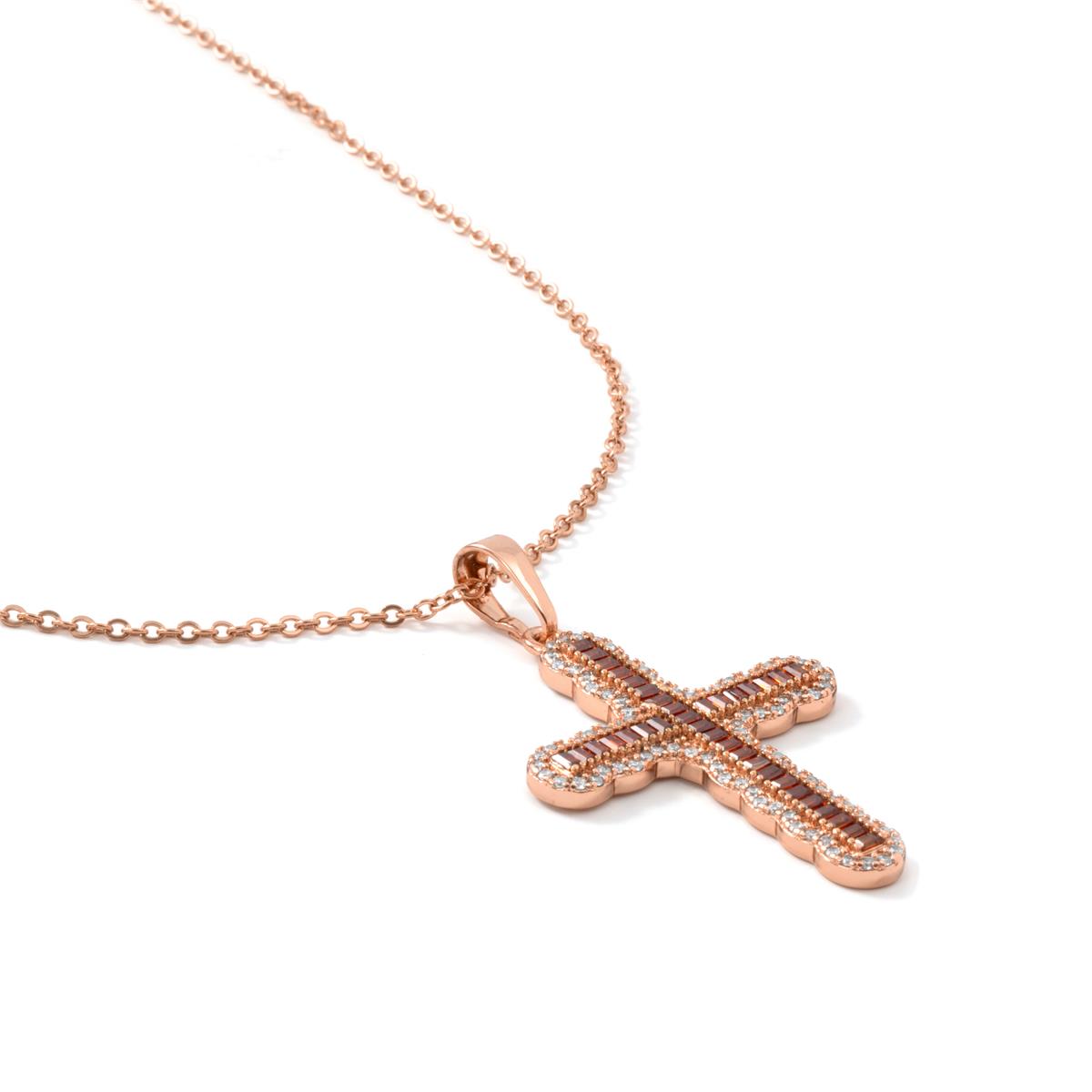 Halsband Emfir mit 18k Roségold-Finish - Emfir