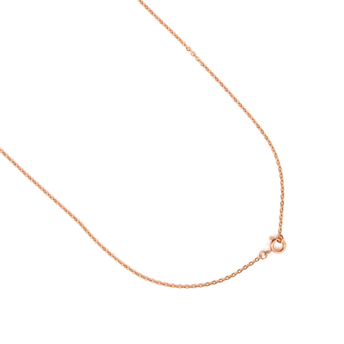 Colar Cafor acabamento em ouro rosa 18k - Cafor