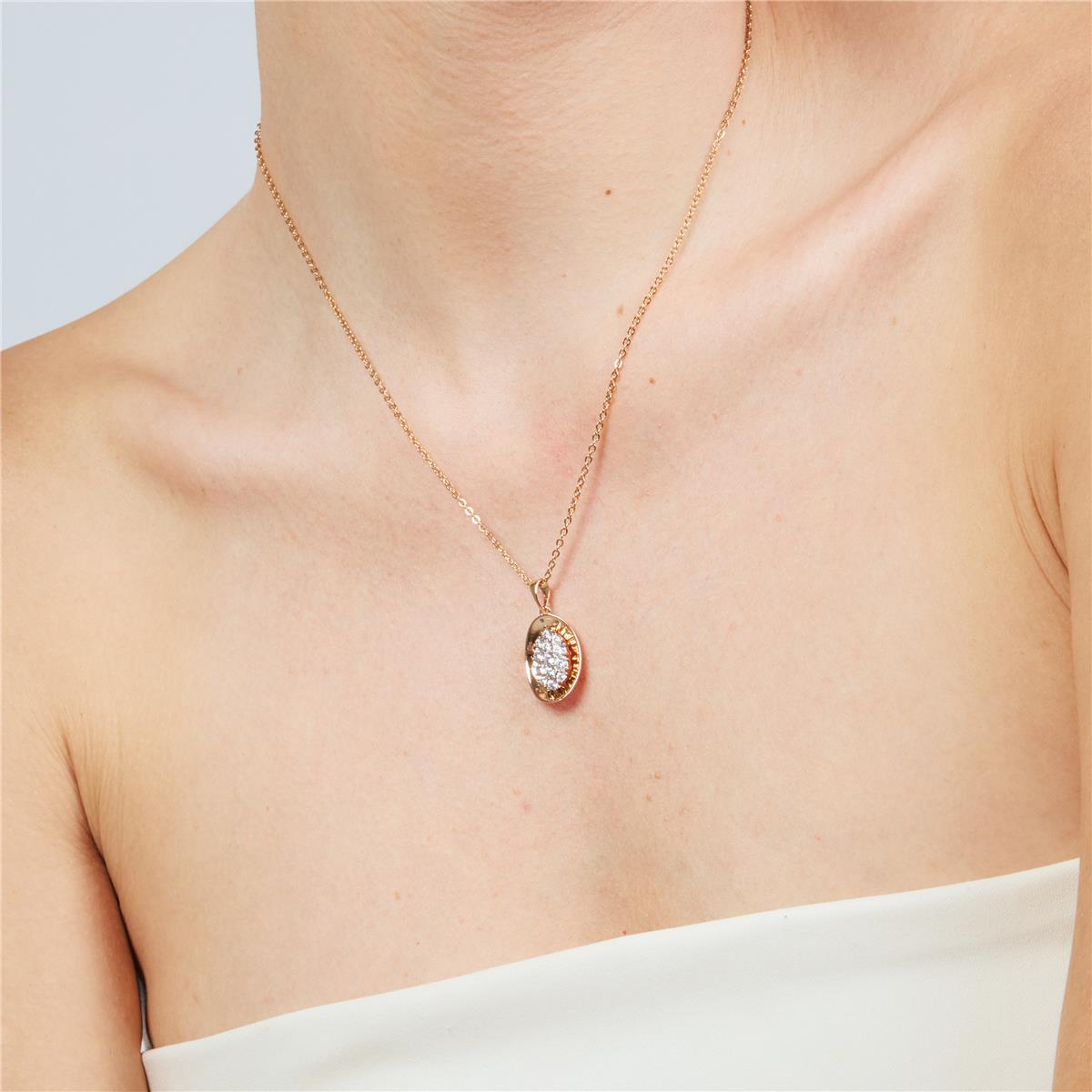 Colar Cafor acabamento em ouro rosa 18k - Cafor