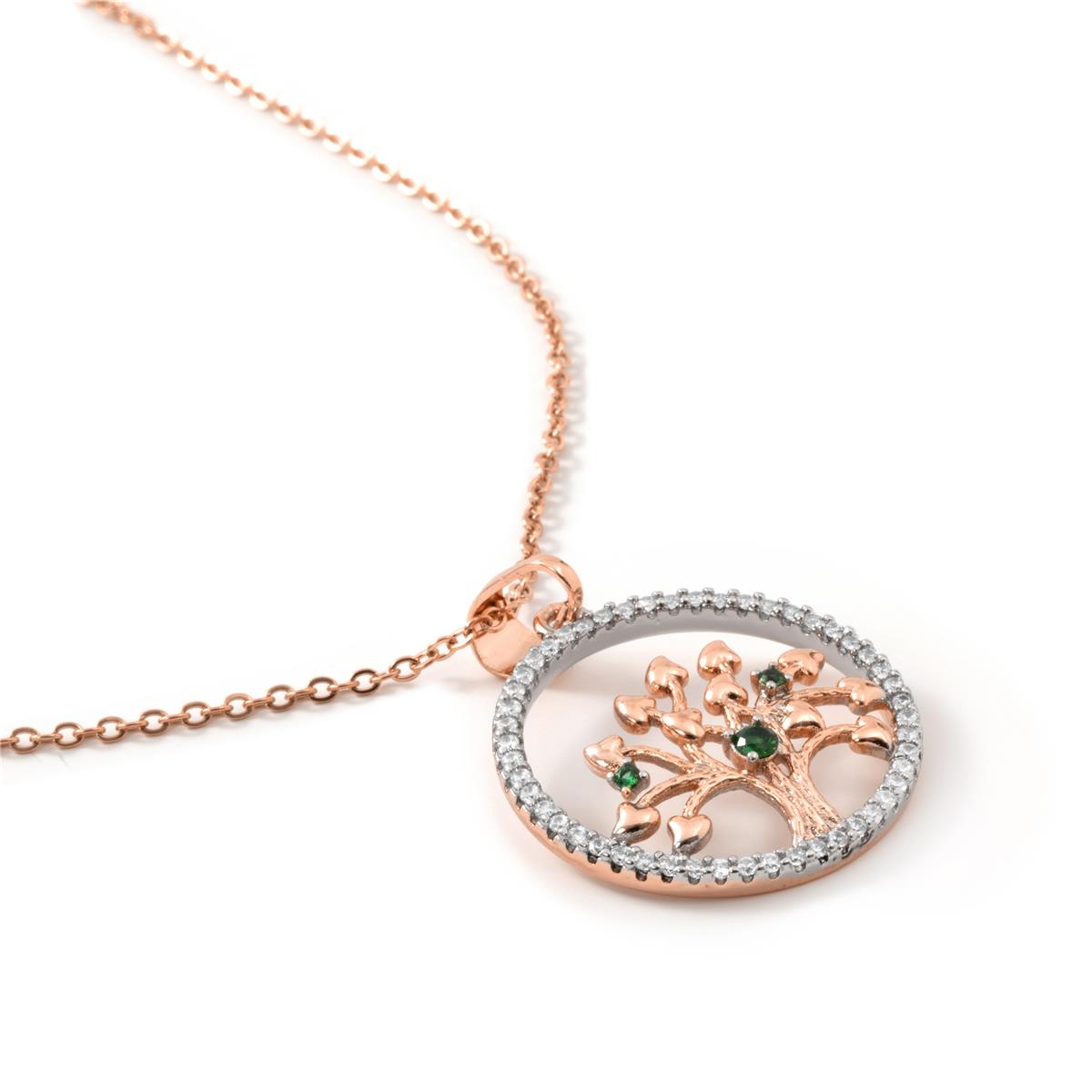 Collar Hezeth acabado oro rosa 18k - Hezeth