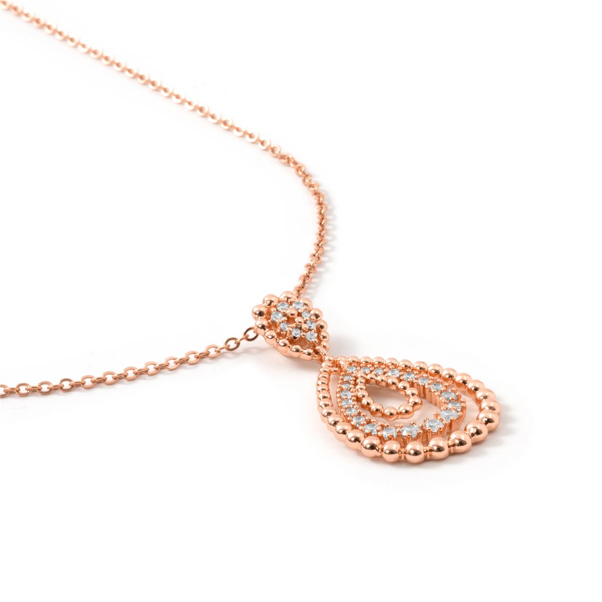 Collar Daxli acabado oro rosa 18k - Daxli